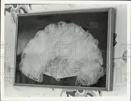 1966 Press Photo Antique fan trimmed with ostrich feathers - lrb18604 | eBay