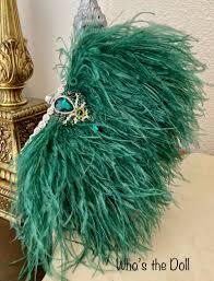 Gatsby Luxury Emerald Green and Silver Ostrich Feather Handbag, Art Deco Green Clutch, Flapper Bag, Made to Order - Etsy Israel
