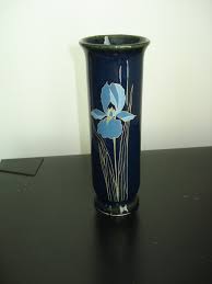 Vintage Otagiri Blue Iris 6 3/4" Inch Bud Vase | eBay