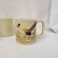 1970s Hand-Painted Otagiri Roadrunner Coffee Mugs- Set of 6 ...