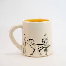 Roadrunner Diner Cup — Crooked Tree Ceramics