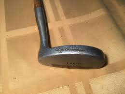 Otey Crisman Hickory Shaft Putter~ 36” Leather Grip | eBay