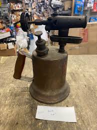 Vtg Otto Bernz Co Gasoline Torch Always Reliable Brass Cast iron Early Antique! | eBay