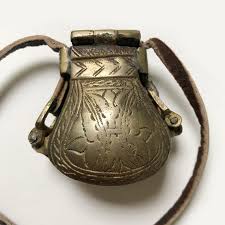Ancient Ottoman Gunpowder Flask - Etsy