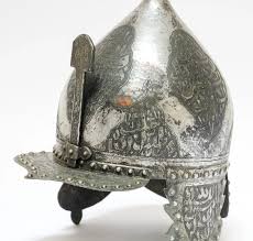Islamic Anglo Indian Kulah Khud Helmet With Arabic ...