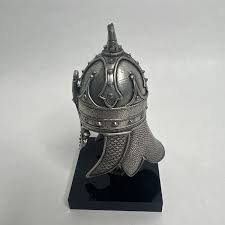 Miniature 4” Helmet Knight Medieval Arabe S X ON Stand ...