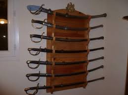 Présentoir sabres n°2