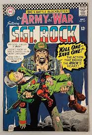 OUR ARMY AT WAR #167 SGT ROCK 1967 – Sanctum Sanctorum ...