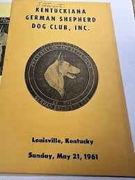 Vintage 50s 60s Kentuckiana German Shepherd Dog Club Ribbon Paper Lot Louisville | eBay