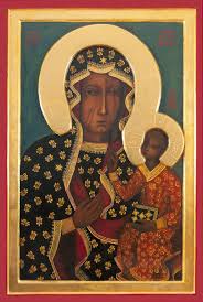 Our Lady of Czestochowa Polish Black Madonna and Child Print ...