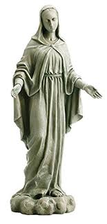 Avalon Gallery Our Lady Of Grace Resin Garden Statue ...