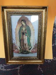 Guadalupe - Ornate Gold Framed picture - 5 " x 7 " | eBay