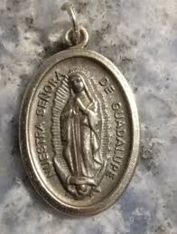 Nuestra Senora De Guadalupe Medal Italy | eBay