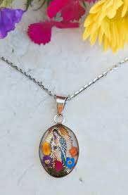 Our Lady of Guadalupe Sterling Silver Necklace: Real ...