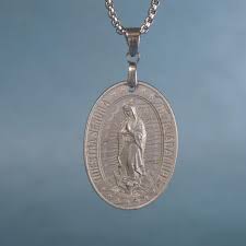 Buy Iron Meteorite Pendant Necklace, Minimalist Gift Necklace, Virgin Mary Angel Necklace Pendant, Space Gift Online in India - Etsy