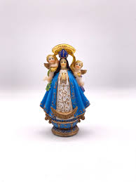 Virgin of San Juan De Los Lagos Small Resin Figurine - Home ...