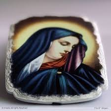 Our Lady of Sorrows Image – 7.5″ Catholic Tile Frame by moicla | eBay