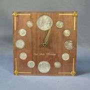 Our Silver Heritage U.S. Silver Coin Clock, Model 73203 ...