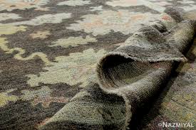 Beautiful Brown Modern Turkish Oushak Rug 60382 by Nazmiyal