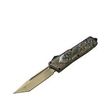 022SKRB Rainbow SKULL OTF Knife