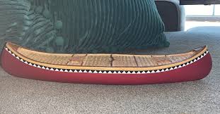 Outside Inside - Hand Painted Canoe Cribbage Board | eBay