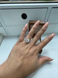 Moissanite Marseille Halo Lab Diamond Ring (1/2 ct. tw.) in 18K Yellow Gold | Brilliant Earth