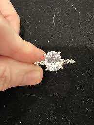 Sterling Silver 925 Cubic Zirconia Engagement Ring, Size 8.75 | eBay