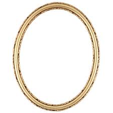 Virginia Oval Picture Frame - Gold Spray |Victorian Frames