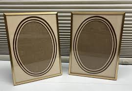 Gold Metal Double Picture Frames Picture Frames for sale | eBay