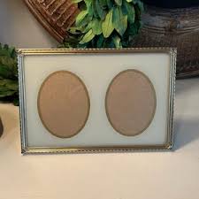 Vintage Frame, Gold Metal, Picture Frame, Rectangle, Tabletop, Gift - Etsy