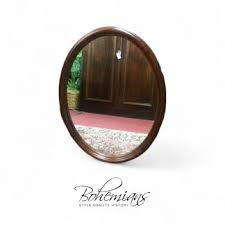Vintage Mirror, Oval Mirror, Henkel Harris Wall Mirror