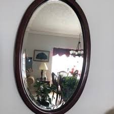 Cherrywood Oval Mirror for Sale in Lake Worth, FL - OfferUp