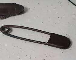 Knick Knacks, Collectibles, Cast Iron, Vintage, Antique, Large Horse Blanket Pin, Cast Iron Fish, Figurines, Statue, Home Decor, Shelf Decor - Etsy