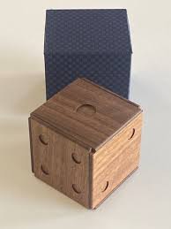 PRE-OWNED Spining Die Puzzle Box by Akio Kamei – Puzzle Box ...