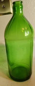 VINTAGE OWENS-ILLINOIS DURAGLAS GREEN GLASS BOTTLE 1930-50s ...