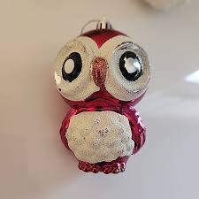 VTG] Christmas Ornaments-Santa Head-Train-OWL- NEW [LOT] | eBay