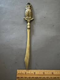 Owl Letter Opener | eBay