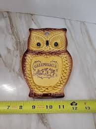 California Owl Kitchen Spoon Rest Wall Art Karol Western ...
