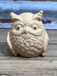 Ready to Ship Owl Figurine Owl Statue Shabby Chic Bird Bird ...