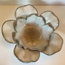 Vintage Studio B Ceramic Magnolia Bowl For Fruit, Candy, Dessert, Salad, Serving | eBay