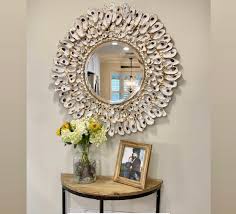Round 32 Inch Oyster Mirror - Etsy