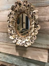 Oval Oyster Shell Mirror – Island Love Story