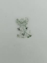 Antique Silesia Germany Cabbage Pink Roses 9.5” Cabinet Bowl ...