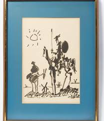 Lot - Pablo Picasso (Spanish, 1881-1973), Don Quixote, 1955 ...