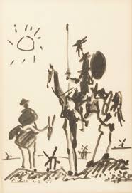 Lot - Pablo Picasso (Spanish, 1881-1973), Don Quixote, 1955 ...