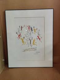 Pablo Picasso "Dance of Youth" lithograph ( 1960-1969 ...