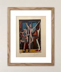 Pablo Picasso - Original Signed Print with COA and $3,500 ...