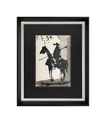 Pablo Picasso Lithograph Limited Edition Framed Print | Chairish
