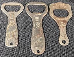 Sold at Auction: 3 PABST BLUE RIBBON BEER BOTTLE OPENERS ...