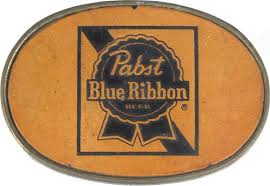 1975 Pabst Beer Brass & Leather Belt Buckle sold at auction ...